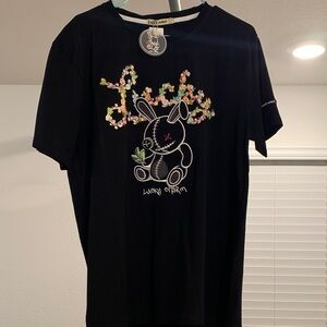 Lucky Charm Black Short Sleeve Tee